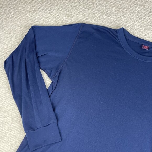 Vintage Patagonia Capilene Shirt Mens XL Blue Base Layer Made In USA (Read) - Picture 3 of 16